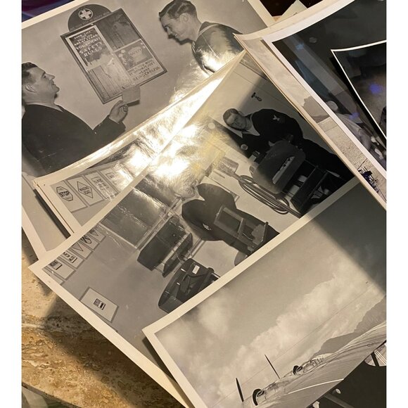 Vintage Black & White Military Photos Collection - Picture 2 of 9